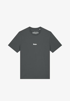 watapparel, NOPE - T-shirt imprimé - anthracite