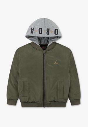 Jordan JDN BIG LOGO UNISEX - Bomber bunda - medium olive