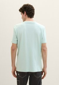 TOM TAILOR DENIM Trükipildiga T-särk - sea foam