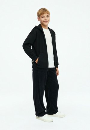 s.Oliver, SWEATSHIRT JACKE - Sweatjacke - schwarz