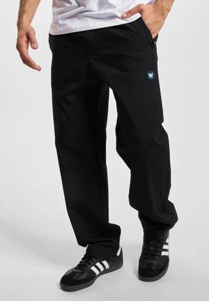 WOOD WOOD CHINO - Trousers - black