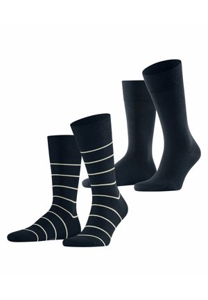 MODERN STRIPE 2-PACK - Sokken - marine