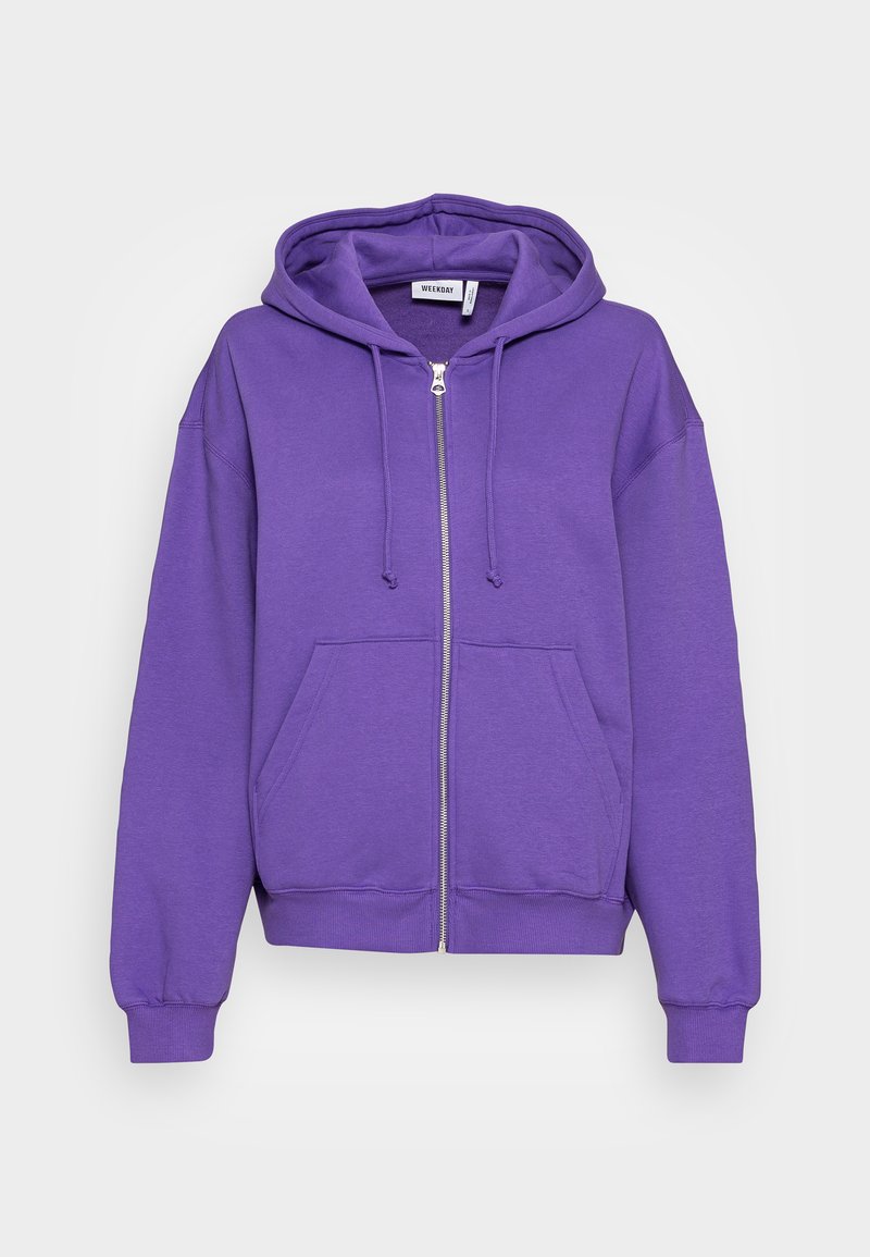 Weekday ESME EMBROIDERED HOODIE Sweatshirt Purple With Exhale Print/purple  | centenariocat.upeu.edu.pe