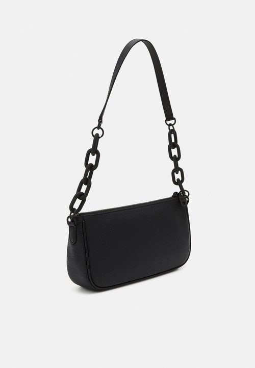 DKNY BRYANT FLAP CROSSBODY Skuldertasker black/gold/sort Zalando.dk