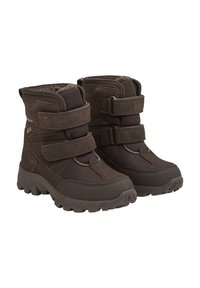 EN FANT Lära-gå-skor - chocolate brown
