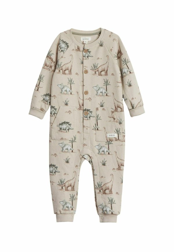MED DINOSAURIER - Jumpsuit - beige