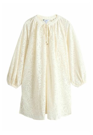 REGULAR FIT - JACQUARD LONG SLEEVE - Accesoriu plajă - cream