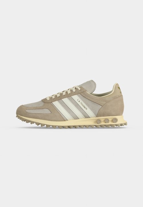 adidas LA TRAINER OG UNISEX - Trainers - khaki three/off white/matte gold-coloured — photo 2