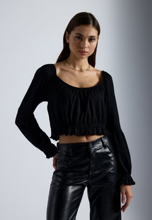 Bluse - black