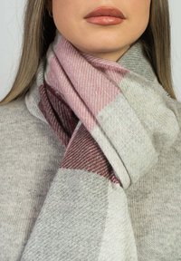Dalle Piane Cashmere CHECKED - Sjal / Tørklæder - rosa