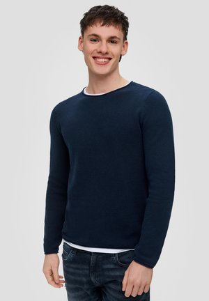 IN LAYERING-OPTIK - Pullover - tiefblau