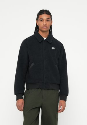 Fleecejacke - black/white