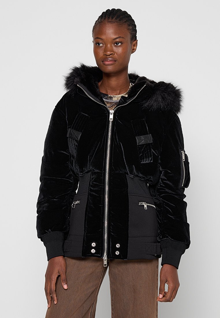 Diesel Winterjas zwart Diesel Winterjas zwart