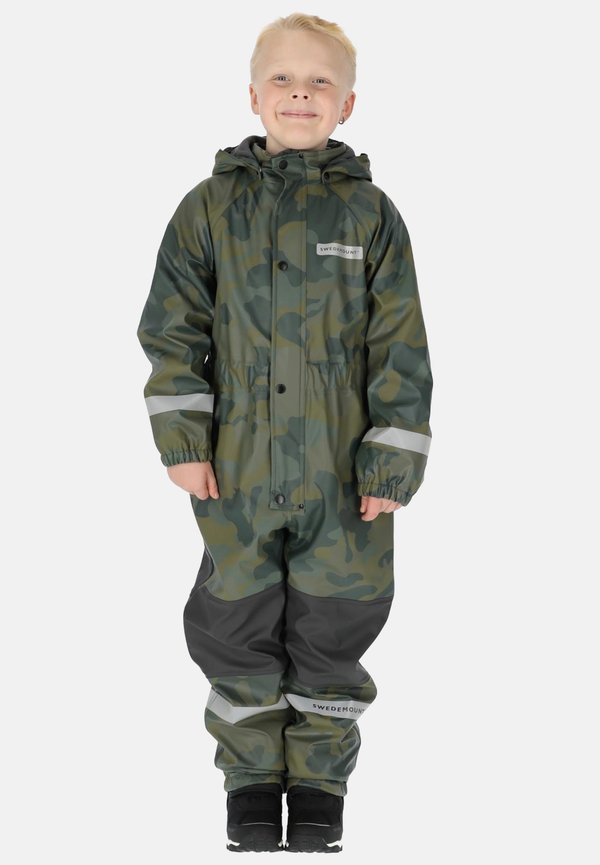 DROP - Regenanzug - camouflage