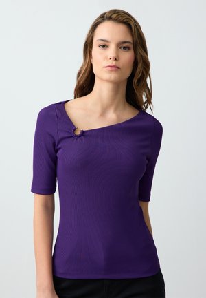 SHORT SLEEVE - T-Shirt print - purple