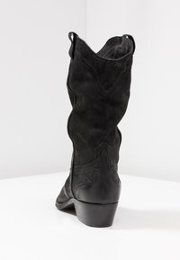 Felmini GERBERA - Botas de cowboy/motociclista - morgan black