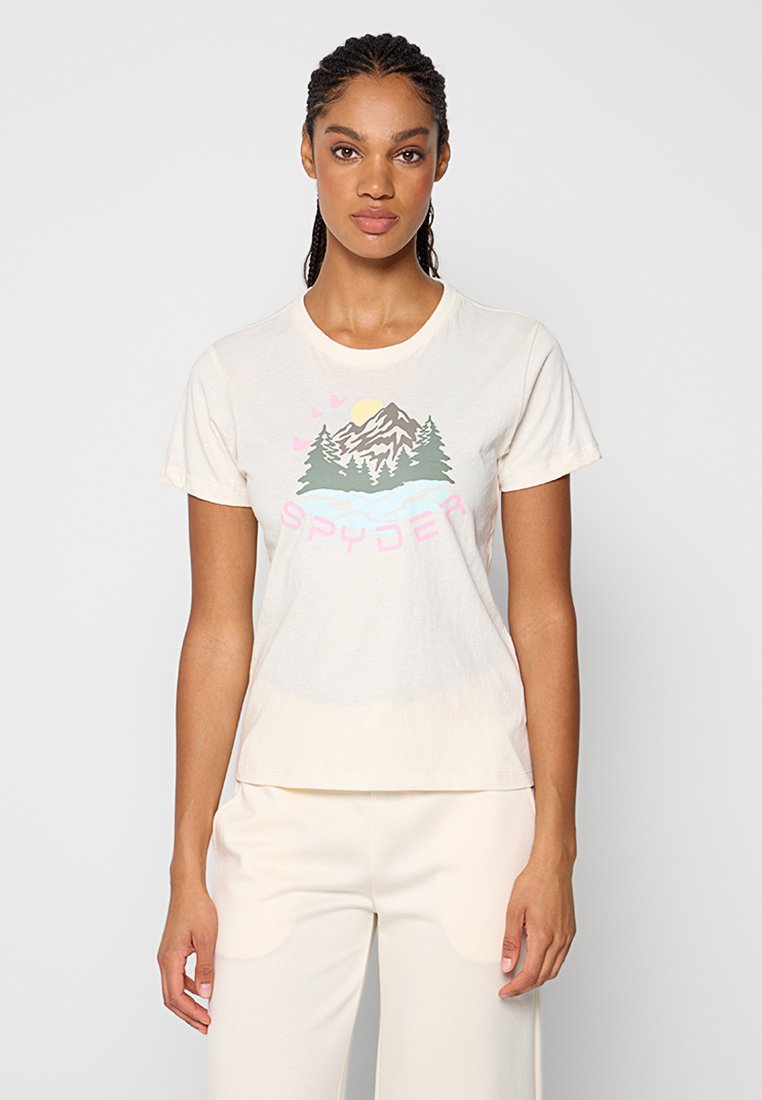 Spyder Sport T-shirt crème