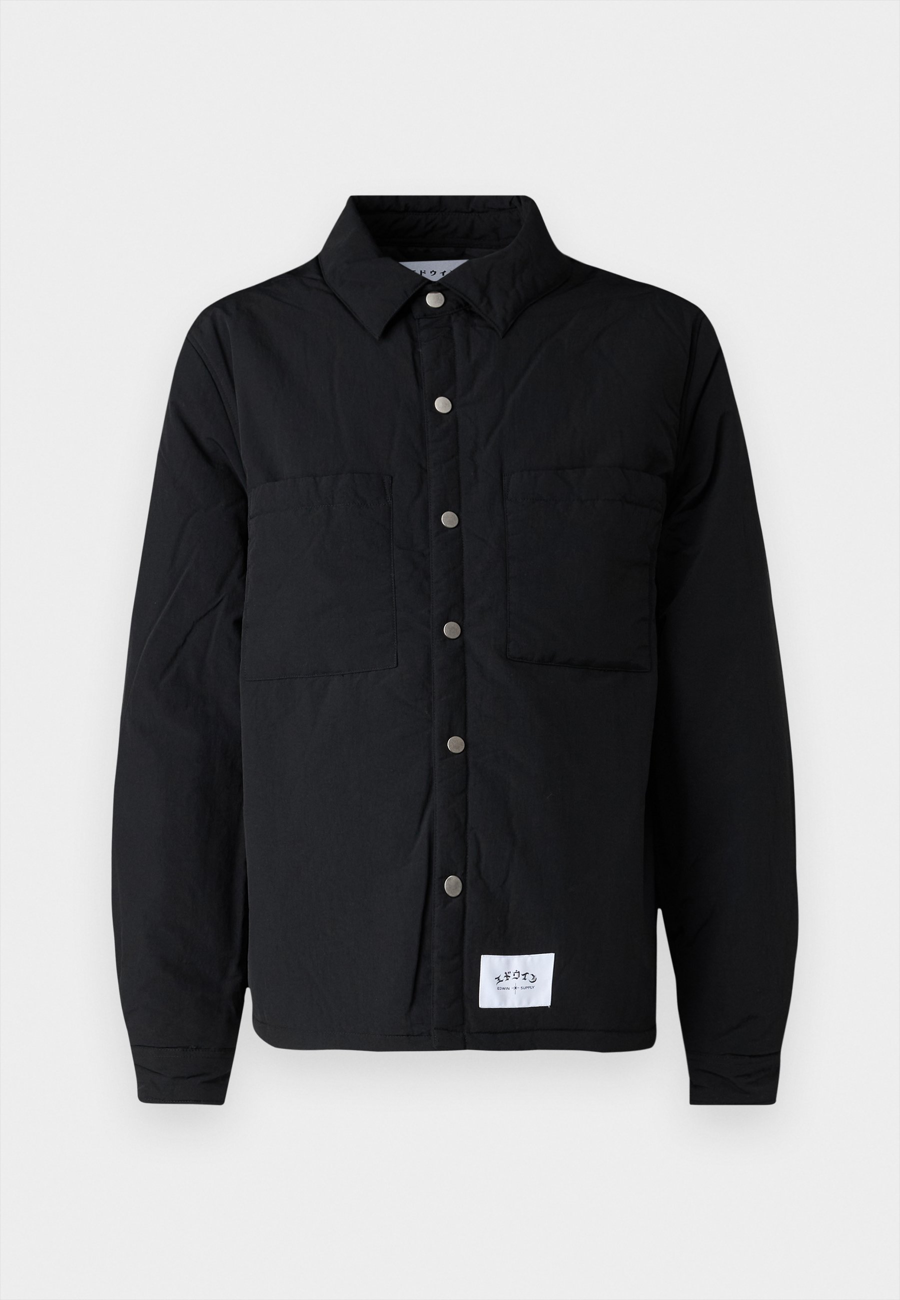  Padded Overshirt ブラック　XS Edwin SPHERE PADDED OVERSHIRT UNISEX - Light jacket - black
