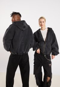 YOURTURN UNISEX - Jachetă subțire - black denim