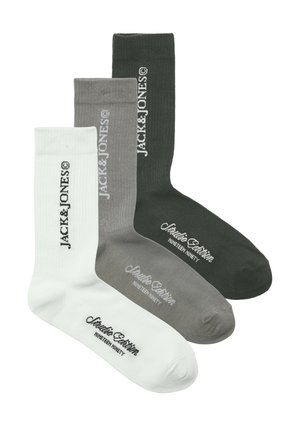 Jack & Jones, JACJAY 3PACK - Sokken - phantom white paloma
