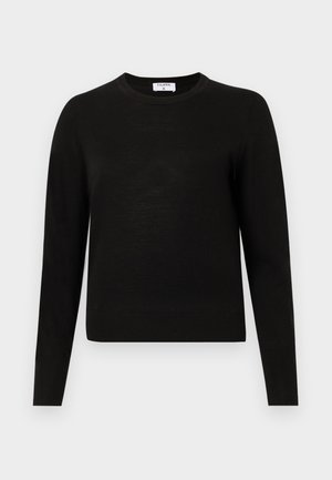 Filippa K R NECK SWEATER - Jersey de punto - black