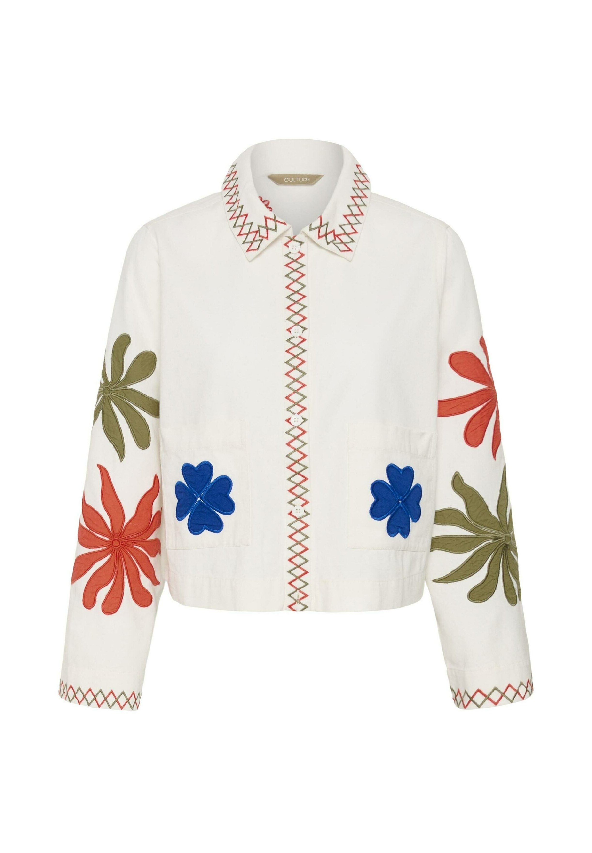 Culture CUCHRESTELLA - Summer jacket - spring gardenia/off-white