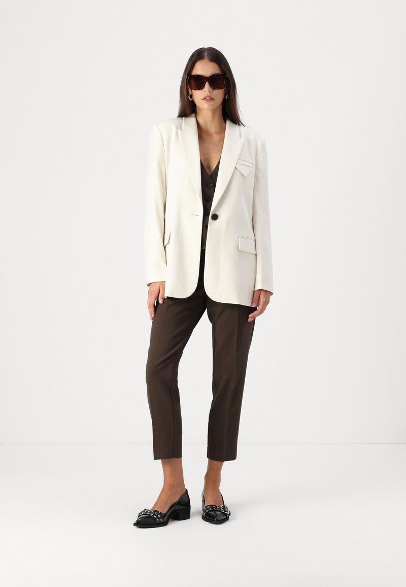 Blazer Femme Blanc Bella Muse - Taille S, Neuf Avec Petits Défauts