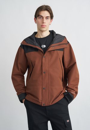 DRYVENT MONO MOUNTAIN JACKET - Regnjakke / vandafvisende jakker - ember soil/black