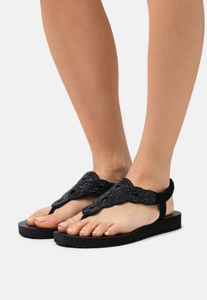Skechers, Sandales tongs - black