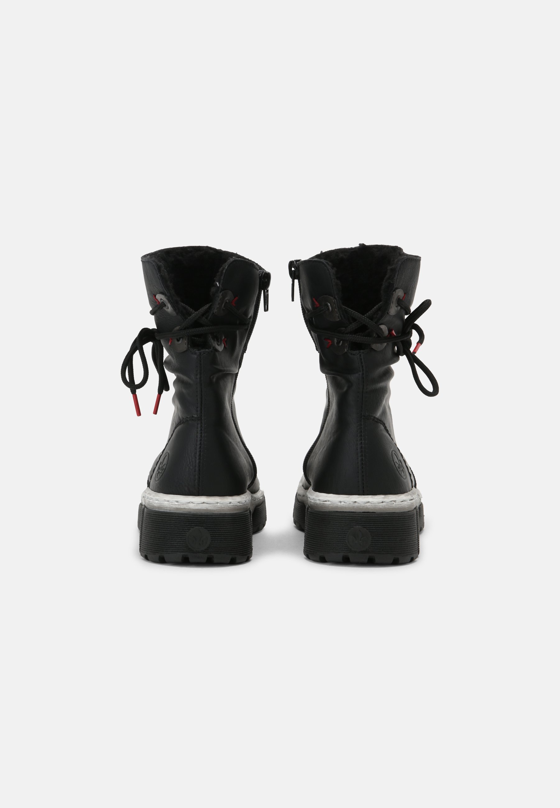 Rieker Botas para la nieve - schwarz/altsilber/negro metalizado - Zalando.es