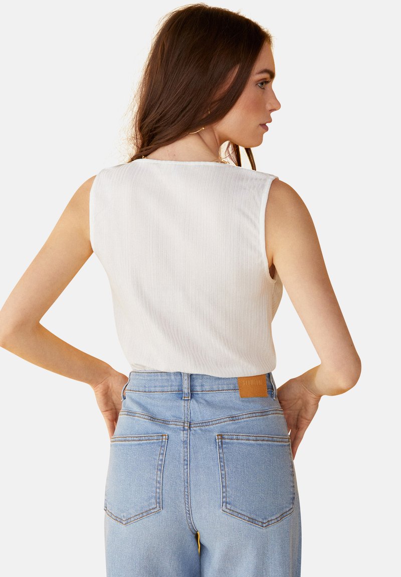 Damen T-Shirts | Slow Love Top white/weiß - YH26649 Damen T-Shirts | Slow Love Top white/weiß - YH26649