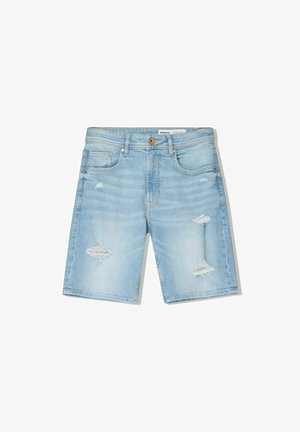 Kratke hlače iz džinsa - light blue