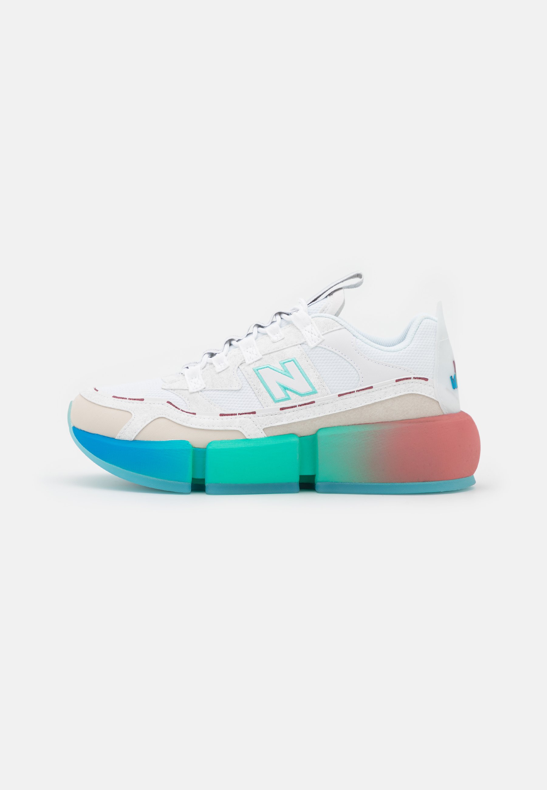 vision racer new balance white