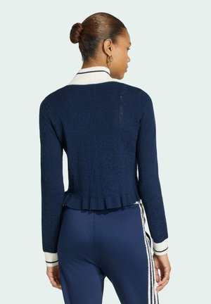 adidas Originals, ADIDAS ORIGINALS SPORTS TT W - Cardigan - night indigo off white
