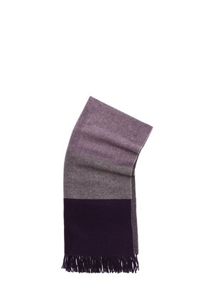 BLOCK SIGNATURE DOUBLE FACE WRAP - Sciarpa - purple