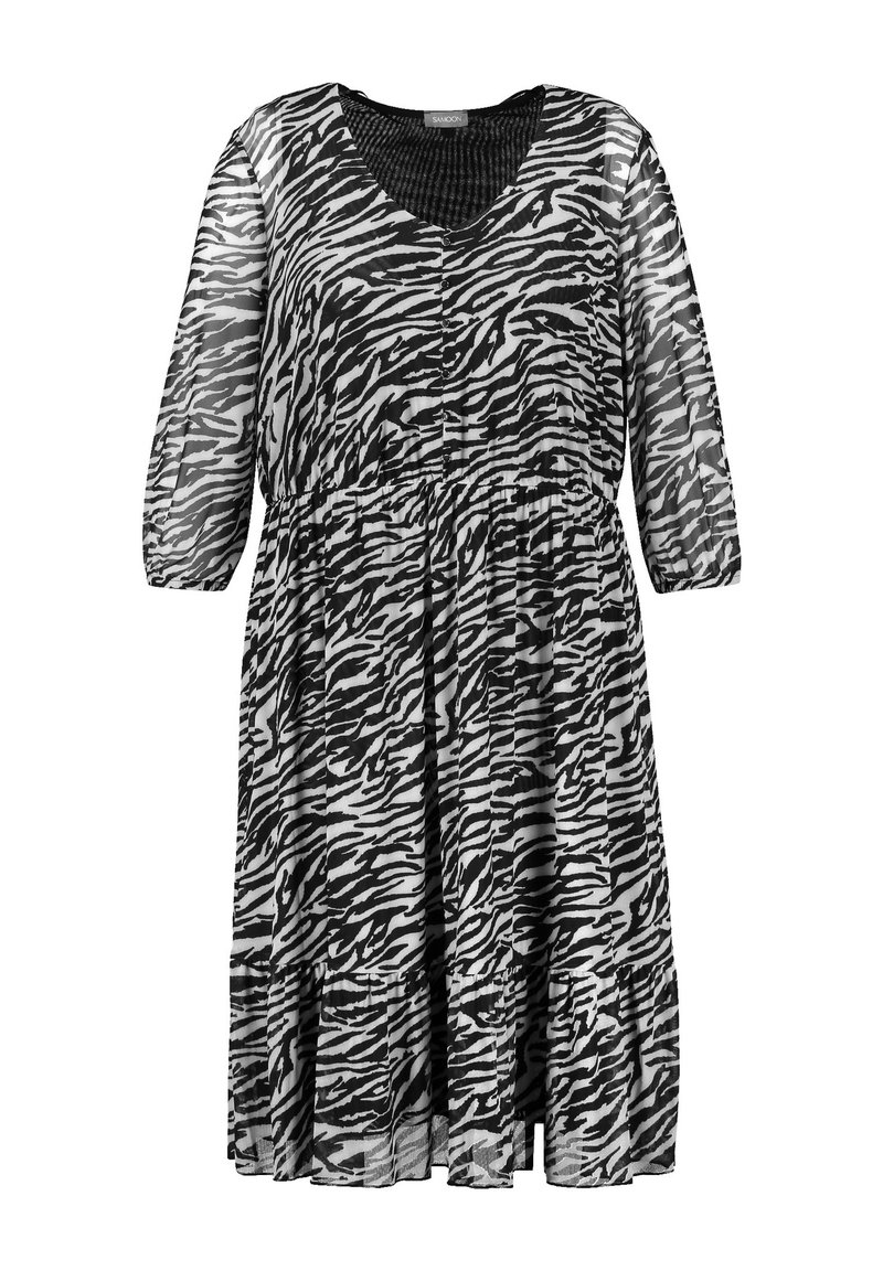 Samoon Jurk zwart Samoon Jurk zwart