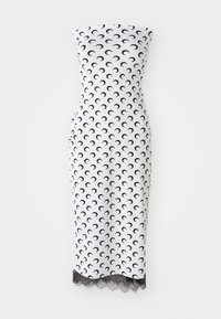 MOON BUSTIER DRESS - Rochie din jerseu - optical white