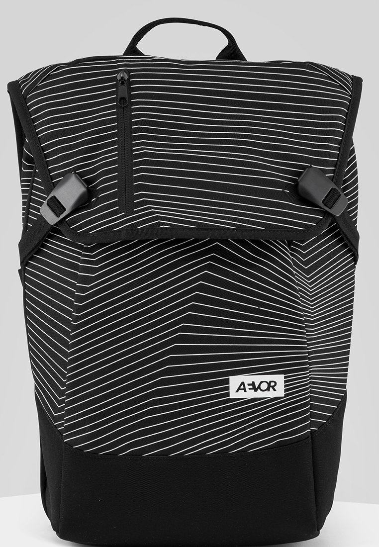 AEVOR DAYPACK - BLACK ECLIPSE - Tagesrucksack - black/white