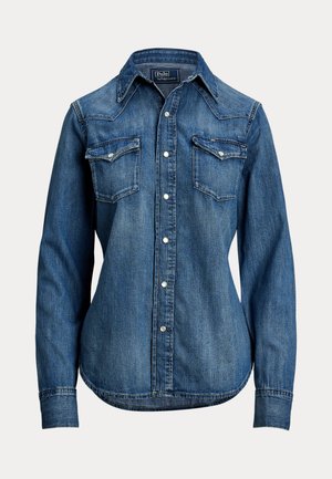 Polo Ralph Lauren DENIM WESTERN SHIRT - Skjortebluse - canaria wash