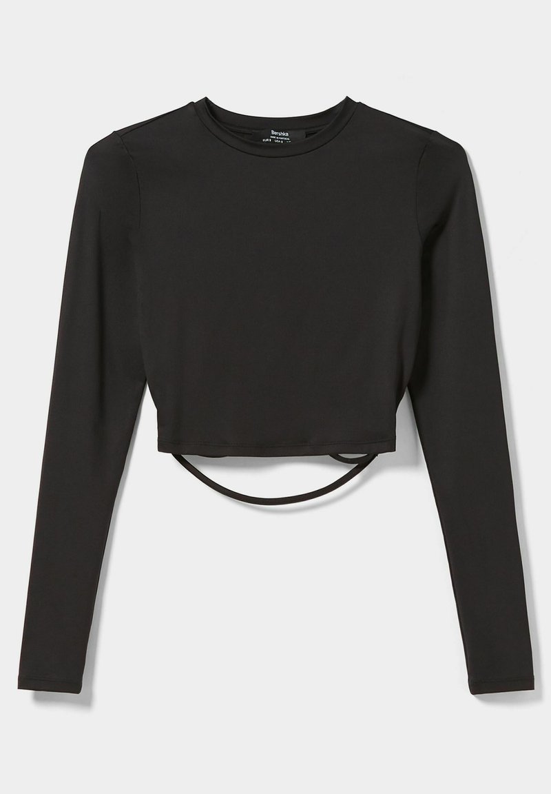 Bershka Longsleeve zwart