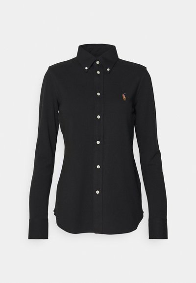 Polo Ralph Lauren LONG SLEEVE BUTTON FRONT SHIRT - Paitapusero - black