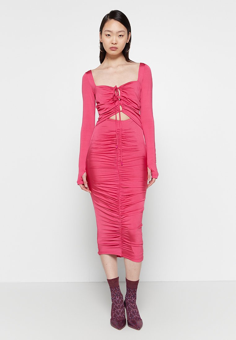 Versace Jeans Couture Jerseyjurk donkerroze