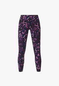Unselected, purple lilypad print