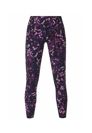 Sweaty Betty, POWER WORKOUT LEGGINGS - Tights - purple lilypad print