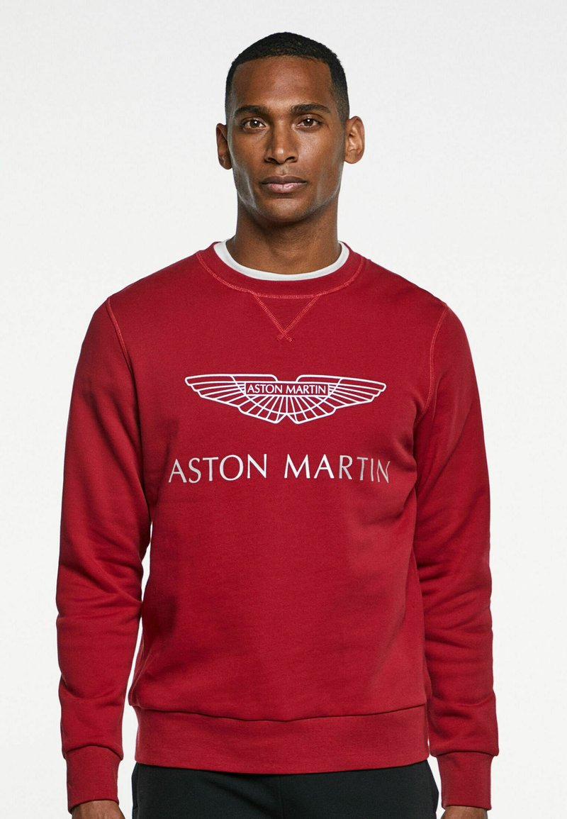 Shop Hackett London White AMR Logo T-shirt in Cotton for KIDS