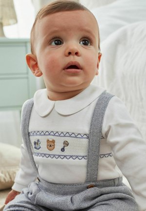 3 PIECE SMART SET 0MTH - Body - blue white