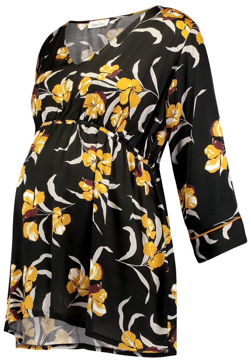 Queen Mum Blouse zwart