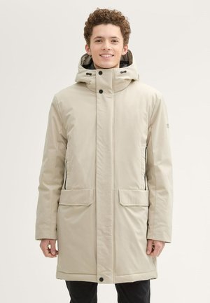MIT KAPUZE - Winter coat - cashew beige