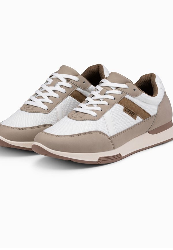 MESH SNEAKER SHOES OM-FOSL-0153 - Sneaker low - sand