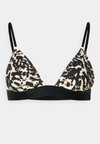 TRIANGLE - Haut de bikini - black/multi-coloured